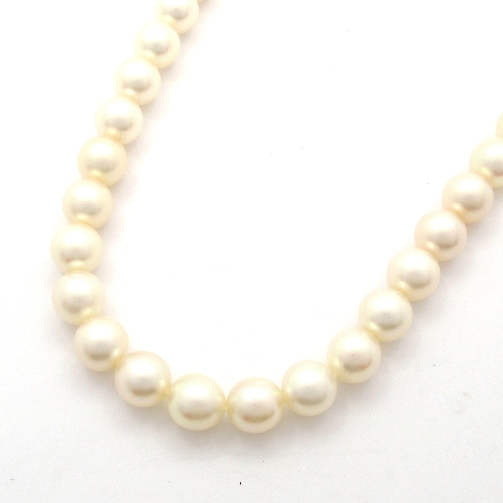 Mikimoto Necklace Pearl 14K White Gold